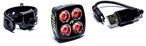 AWE® AWEBlitz TM 8 LED USB aufladbare vorne und hinten Licht-Set 120-Lumen - 8