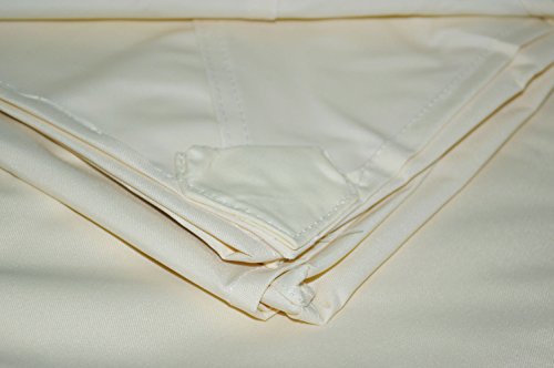 310g/m² Ersatzdach WASSERDICHT Beige ca. 3x3m Dach Pavillon Pavillion Pavillondach WASSERFEST - 3