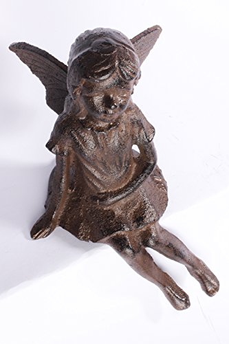 Wunderschöne große Elfe aus Gusseisen - 4