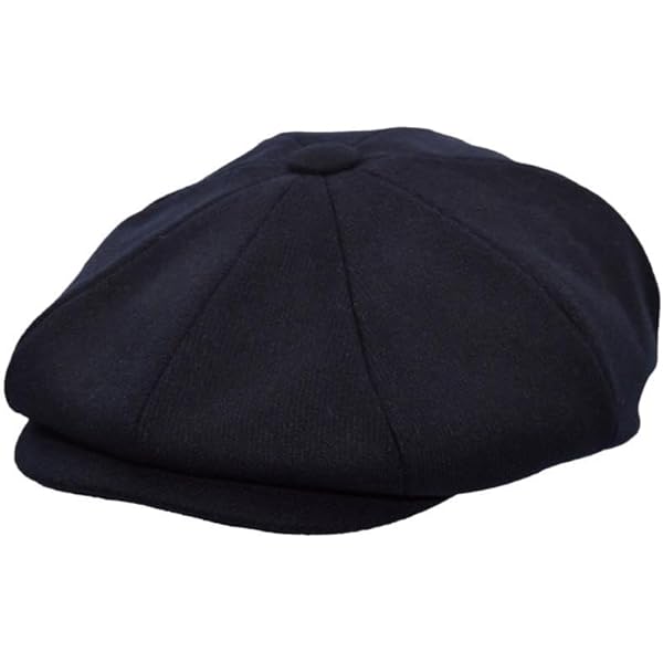 Cappello Da Uomo In Pelle Pu Razor Baker Boy A 8 Pannelli - Foto 4