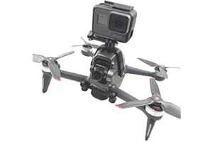 MotuTech Support d'extension Supérieur pour DJI FPV Drone Connecter Caméra Panoramique Caméra d'action Accessoires pour GOPRO Hero 9 8 etc Caméra VR