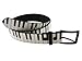 Price comparison product image Piano Keys Keyboard Leather Snap On Belt for Men & Women (Xtra-Large 39-42" Waist) Funky Emo Retro Design