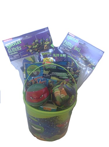 Preisvergleich Produktbild Teenage Mutant Ninja Turtles 5" Bucket of Fun Gift Set