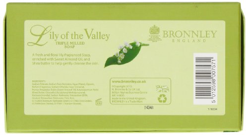 Bronnley Lily of the Valley Triple Milled Fine English Soap 100g - 5