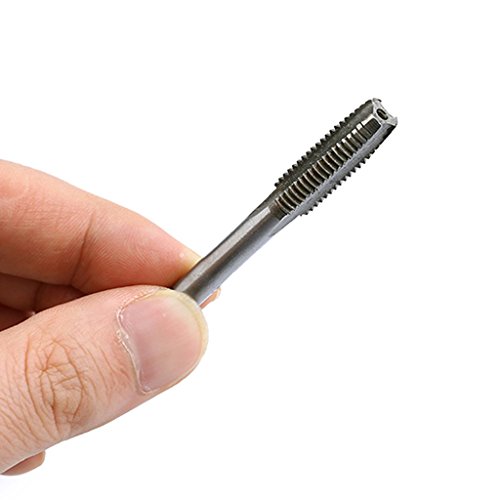 MagiDeal 5Pcs HSS Metrisch Rechts Links Reversible Hand Gewinde Bohrer Bits - 3