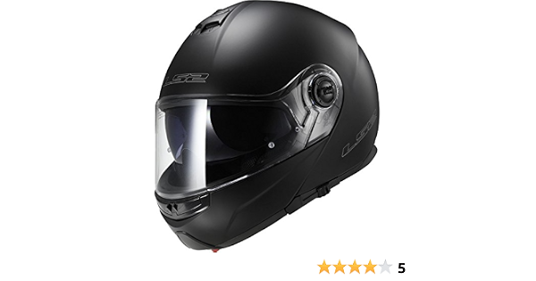 LS2 FF370 Motorbike Flip Front Helmet Matt Black Size M (57-58 Cm) :  Amazon.co.uk: Automotive