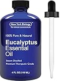 Eucalyptus Oil - Big 4 Oz - 100% Premium Quality - Premium Therapeutic Grade Eucalyptus Essential Oil