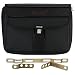Autofy Side Bag and Metal Clip for All Bikes (Black) RS.488.00