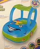 Inflatable Baby Float Seat Boat Beach Car Sun Shade Water Swimming Pool Canopy