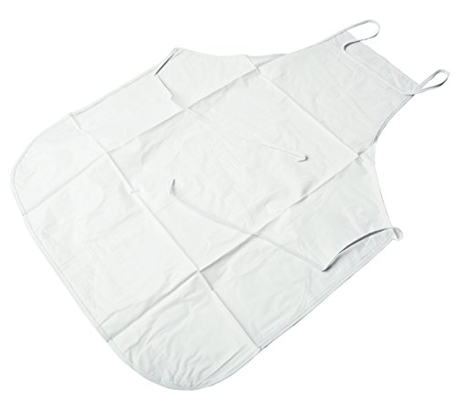 Hive White Plastic Apron For Waxing Salon Hair Removal Beauty Treatments CODE: HBA1628