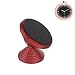 Produktbild Magnetischer Auto-beweglicher Halter-Navigations-Stand u. Metallische kreative Taktgeber-Handy-Ring-Stützstand für ipone 6 7 8 plus X Nexus 7 Samsung S6 S7 Anmerkung 5 4 Huawei P10 und andere Smartphones ( Farbe : Rot , Size : Rose gold )