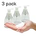 Produktbild Foaming Soap Dispenser Set of 300ml (10 oz) Empty Bottles Hand Soap Liquid Containers. Save Money! Less soap is used per hand washing session Perfect for Castile Liquid Soap by Bath & Relax