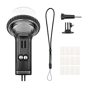 Homgeel Sports Camera Waterproof Case Diving Housing Underwater 60M with Lanyard Replacement for DJI Pocket 2 Action Camera