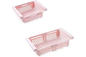 YEmirth kühlschrank Schubladen, Einstellbare kühlschrank Lagerregal Partition Layer Organizer, Wird verwendet um Artikel zu trennen und zu organisieren für Küchen, Regale, Schränke(#04)