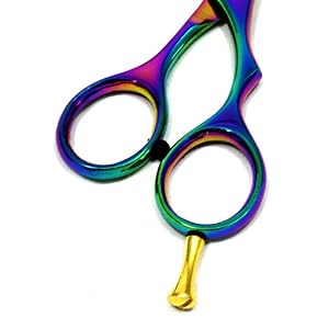 Candure Hairdressing Scissor Hair Scissor for Professional Hairdressers 5.5 Inch Stainless Steel Hair Cutting Shears for… - Image 4