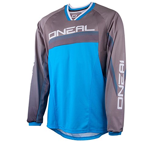 O'Neal Element FR langarm Jersey hell Blau Mountain Bike Downhill Freeride Shirt MTB DH, 0075S-7
