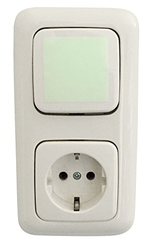 Leuchtaufkleber für Lichtschalter, Leuchtsticker, 16 Quadrate, im Dunkeln leuchtend, lange Leuchtkraft, jeweils 4 x 4 cm, passend für alle herkömmlichen Lichtschalter - 5