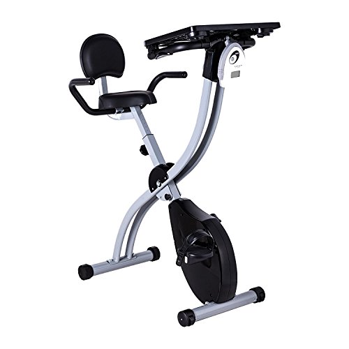 Preisvergleich Produktbild Pinty Fitnessfahrrad Fitnessbike Fahrradtrainer Heimtrainer Hometrainer Fitnessgerät Exercise Bike Indoor Cycle Verstellbare Sattelhöhe Faltbar mit Handpulssensoren, LCD Display, Trainingscomputer, Magnetbremssystem, Schwungrad, Tablethalterung, Flaschenhalter