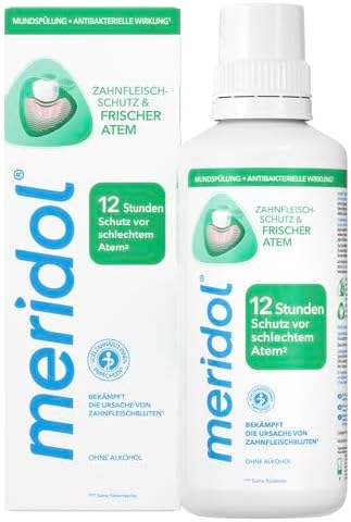 Meridol bocca risciacquo, antibatterico - 400 ml [Salute e bellezza]