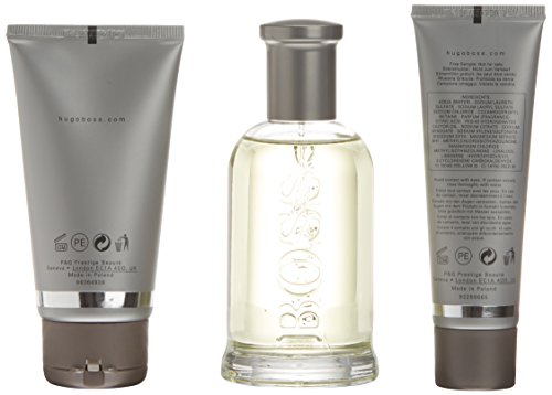 Hugo Boss Bottled Geschenkset für Ihn (EdT 100ml, Aftershave Balm 75ml + Duschgel 50ml) - 2