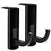 Price comparison product image Headphone Holder [2 PACK], PEMOTech Headphone Headset Hanger Monitor Stand Holder Headset Stick-on Hook, Universal On Ear Headphone Stand for Home and Office Use Over-Ear Headphones