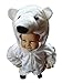 Produktbild Eisbären-Kostüm, F24 Gr. 86-92, für Klein-Kinder, Babies, Eis-Bären Kostüme Fasching Karneval, Kleinkinder-Karnevalskostüme, Kinder-Faschingskostüme,Geburtstags-Geschenk Weihnachts-Geschenk