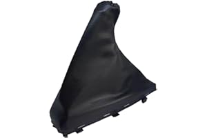 FACAIIO Cuffia per freno a mano in pelle nera per Opel e Per Opel 578511 per migliorare l'atmosfera del veicolo 1995-2002