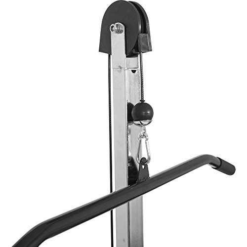 Gorilla Sports Fitnessgerät Latzugturm für Hantelbank Universal Kraftstation, 10000595 - 4