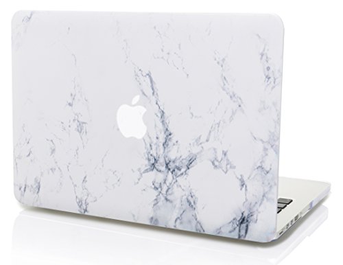 StarStruck MacBook Pro 13 H  lle 2017   2016 Touch Bar Schutzh  lle Case Cover MacBook Pro 13 3 2017   2016 Touch Bar  A1706   A1708   Marmor Wei   