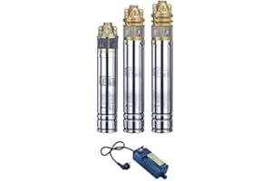 SMK Pompe immergée pour puits 3" SKM 100 230 V câble15m