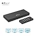 Price comparison product image Portta HDMI 4X1 Quad Multi-Viewer Switch with IR Remote Control Stereo and Service 5 Modes Seamless Switcher Splitter Support HDCP1.3 1080p Scaler up/down USB upgrade 4 in 1 out