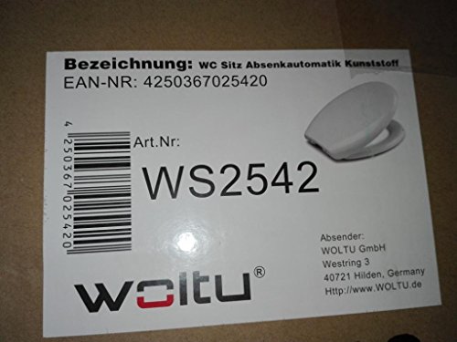 WOLTU WS2542 Wc Sitz mit Absenkautomatik, Fast Fix/Schnellbefestigung, Soft-Close/Take off Scharniere, Antibakteriell - 9