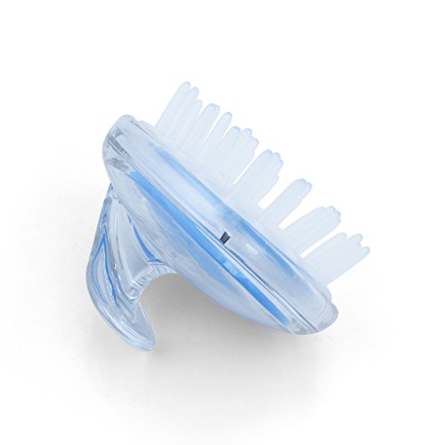 ETGtek(TM) 2ST Kopf Kopfhaut Körper Massagemassager Bürsten-Kamm Reinigungsbad Badezimmer Bade Werkzeuge (blau) Relax - 2