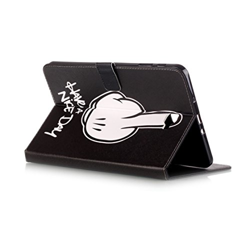 Samsung Tab A6 10.1 Hülle, Z-Newell Ultra Thin PU Leder Tasche Bookstyle Hülle Flip Case Wallet Cover mit Standfunktion Karteneinschub und Magnetverschluß für Samsung Galaxy Tab A 10.1 2016 (SM-T580 SM-T585), Stylus enthalten (Design 20) - 4