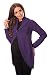 Purpless Maternity Cardigan Sweater 9004 (12/14, Dark Violet)