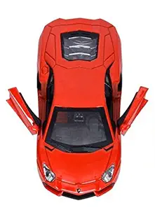 TEENA EXPORTS & IMPORTS Metal Car 5 Inch Doors Openable and Pull Back Action Car (Colours May Vary)
