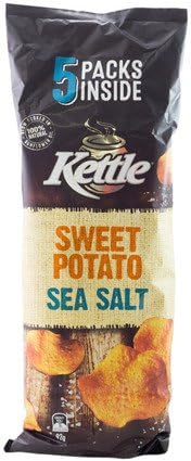 Kettle Sweet Potato Sea Salt 6 Pack 92g