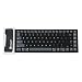 Produktbild myfei Mini Silikon Bluetooth Tastatur tragbar Wasserdicht Faltbare Flexible Wireless Tastatur für Windows Betriebssysteme: 2000, Server 2003, XP, Vista, Win 7, Win 8, Win 10, Apple iPad, iPad 2, iPad