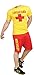 Produktbild Herren Lifeguard T-shirt und Short Set Beach Bay Life Saver Kostüm