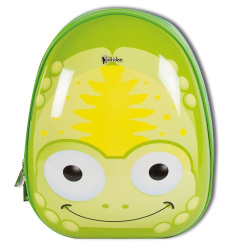 Preisvergleich Produktbild Kiddidoo 47041 - Kinder-Hart-Schalen Rucksack, Frosch