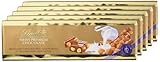 Feinste Lindt Alpenvollmilch-Nuss-Chocolade als 300g-Tafel.