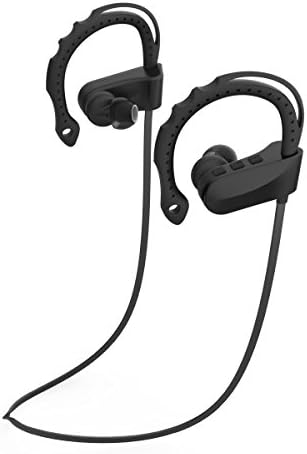 GRsunrise 4.1 noodles hanging ear type bass pits mini anti-sweat movement Bluetooth headset (black)