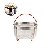 Produktbild KOBWA Dämpfkorb für 6 Quart Instant Pot Schnellkochtopf, Dampfgarer Korb für sofortige Topf Zubehör, Passt instapot Schnellkochtopf, Insta Topf Eierkorb mit Silikon Griff.