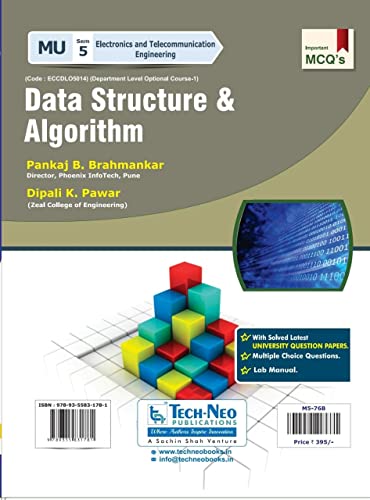 Data Structure and Algorithm For MU Sem 5 EXTC Course Code : ECCDLO5014 ...
