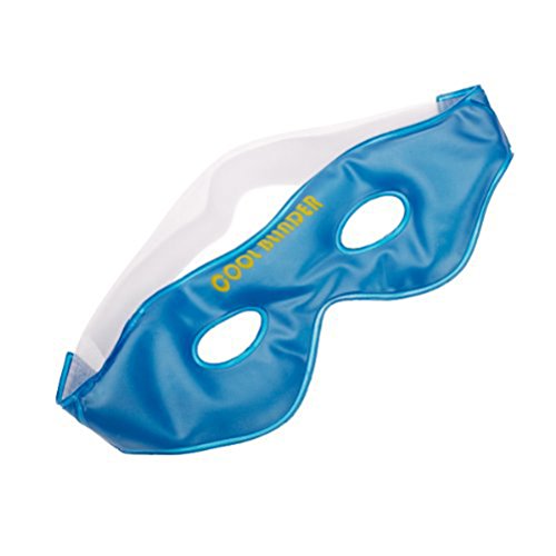 Tinksky Multifunction Reusable Cold Hot Therapy Soothing Relaxing Beauty Gel Eye Mask Sleeping Ice Goggles (Blue)