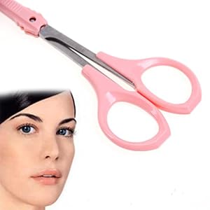Welecom Curved Craft Scissors For Eyebrow Eyelash Extensions Stainless Steel-With Protective Case - Image 6