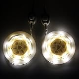 LiZhi Bewegung aktiviert Bett Licht,1.2M Flexible LED Streifenlicht Auto Ein/Aus Bewegungsmelder Nachttischlampe,LED-Lichtleiste - 3