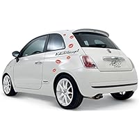 NEU - Folienaufkleber Autoaufkleber ***KNUTSCHKUGEL*** SET- 7 Grafiken + 1 Schriftzug *** Größen - Schrift u. Farbauswahl