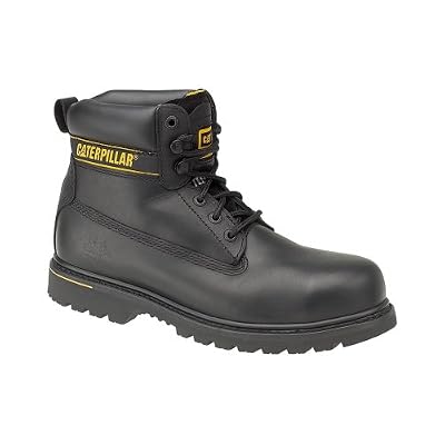 Caterpillar Chaussures montantes de sécurité SB Caterpillar Holton pour homme (41 EUR) (Noir)