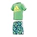 Boys adidas Baby Boys Beach T-Shirt And Short Set in Green - 0-3m
